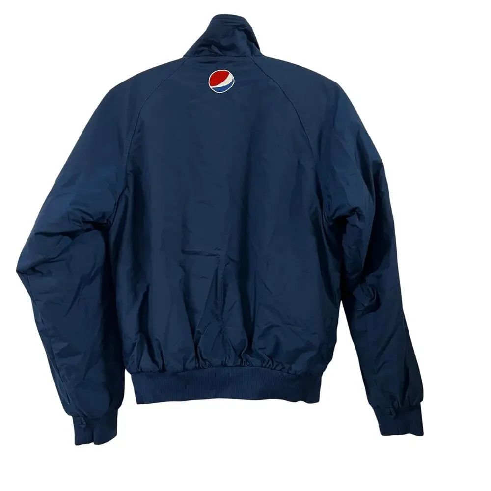 Vintage‎ Y2K Pepsi Fleece Lined Embroidered Jacket - S